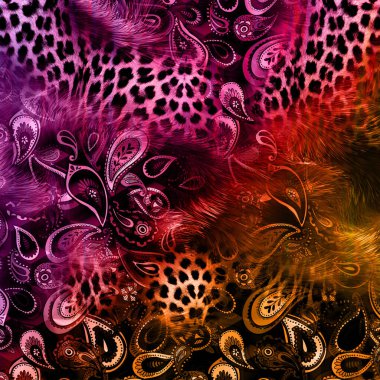 tekstil baskı kalıpları, modern karışık tasarımlar