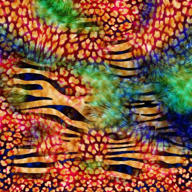 tekstil baskı kalıpları, modern karışık tasarımlar