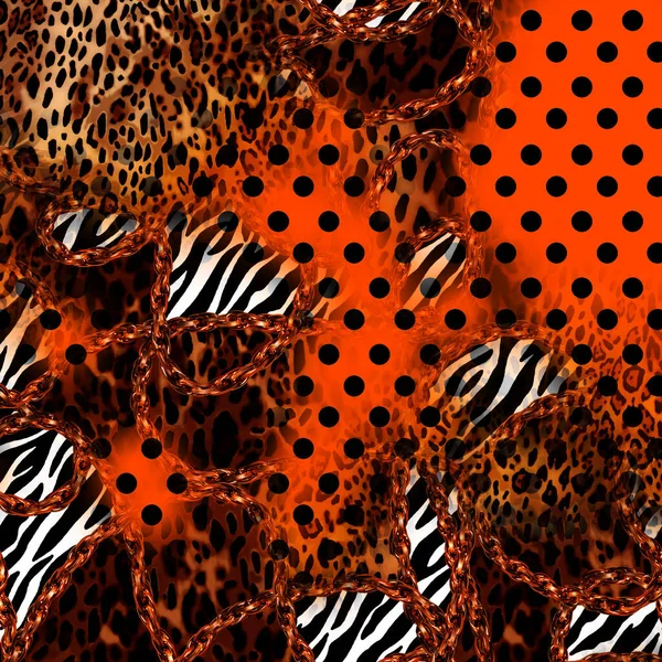 アフリカの動物の版画 ヴィンテージ ナチュラル パターン ブラックエキゾチックな動物のパターン テキスタイル服のデザイン — ストック写真
