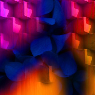 Karışık iz kalıpları, zincirli leopar deseni