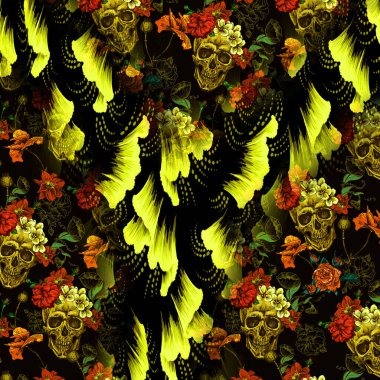 tekstil baskı kalıpları, modern karışık tasarımlar