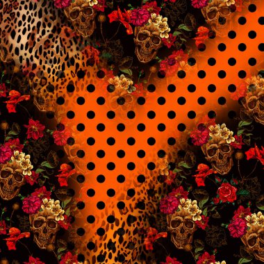 tekstil baskı kalıpları, modern karışık tasarımlar