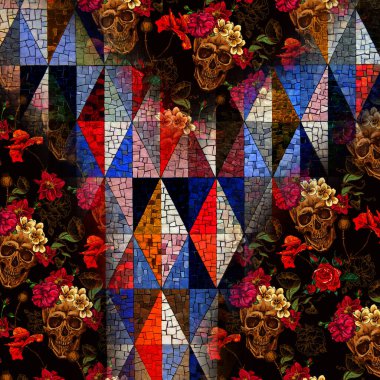 tekstil baskı kalıpları, modern karışık tasarımlar