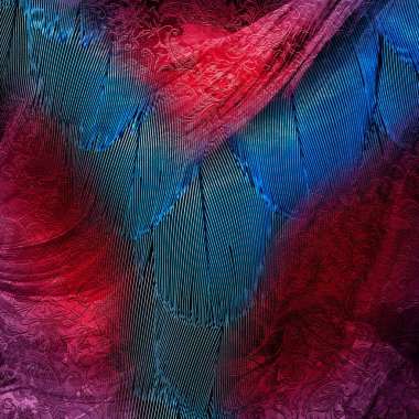 Moda baskısı, geometrik şekilli soyut leopar derisi