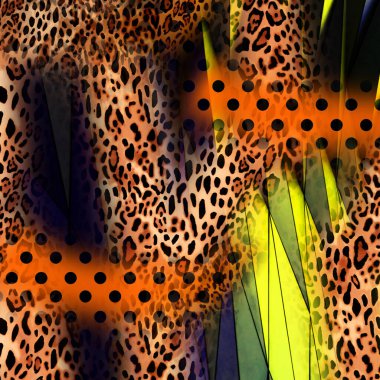 soyut güzel renkli kombinasyon deseni