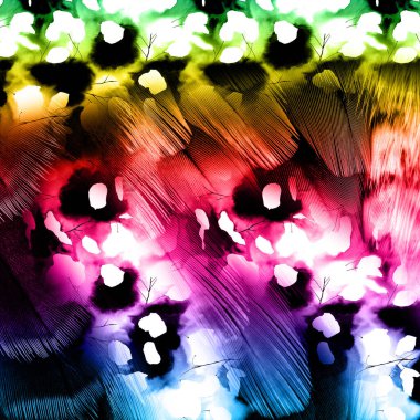 soyut güzel renkli kombinasyon deseni