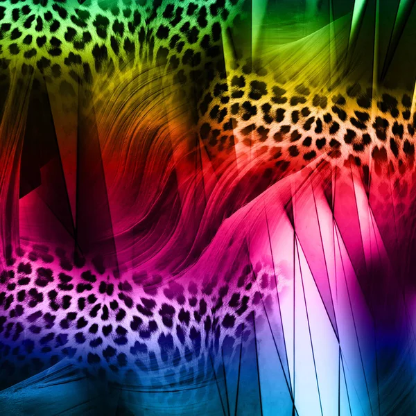 soyut güzel renkli kombinasyon deseni