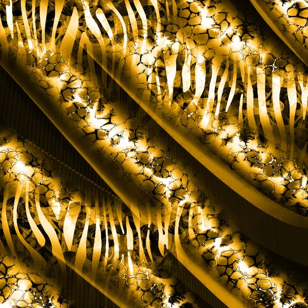 Karışık iz kalıpları, zincirli leopar deseni