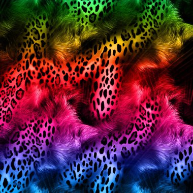 Renkli moda desenleri, tekstil desenleri