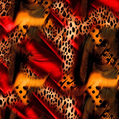 Renkli moda desenleri, tekstil desenleri