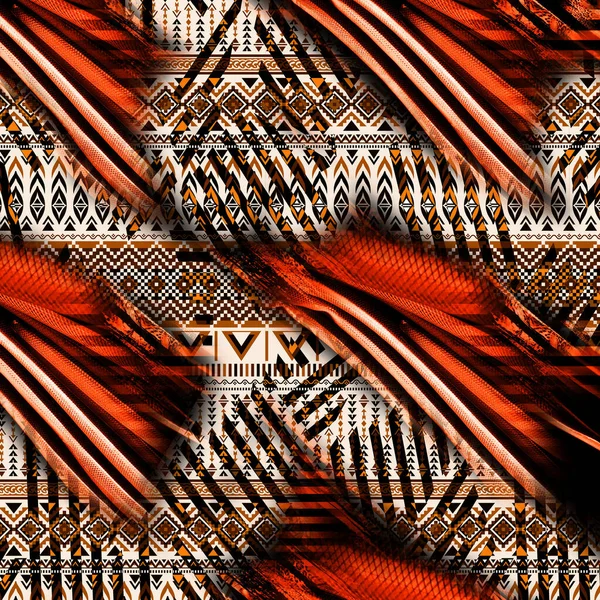 Motifs Impression Tissu Modèles Mode Modernes — Photo