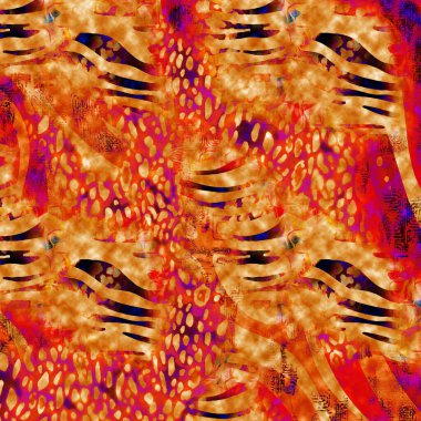 Kumaş desenli. Renkli arka plan. Renkli desen. Poster, broşür, el ilanı ve kart için yaratıcı grafik tasarımı. Eşsiz duvar kâğıdı. Ağ, kumaş ve albüm kapağı için arkaplan.