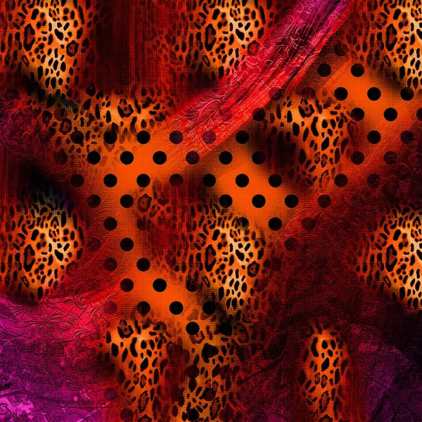 soyut güzel renkli kombinasyon deseni