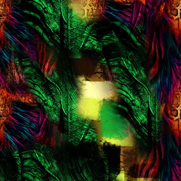 Aztec Ikat背景 セピア幾何学絵画 元イカット織物 アステカストライププリント ホワイト レトロ 鮮やかな図面幾何学的 塩堀ポイント — ストック写真