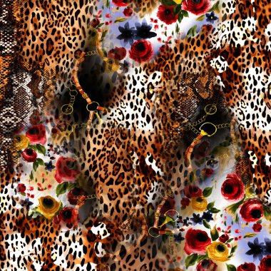 soyut güzel renkli kombinasyon deseni