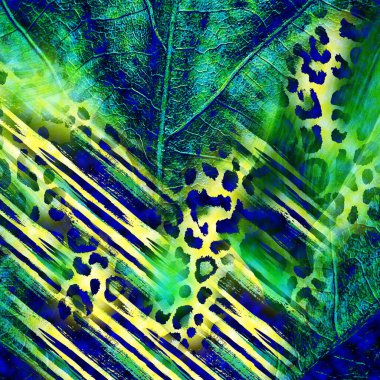 soyut güzel renkli kombinasyon deseni