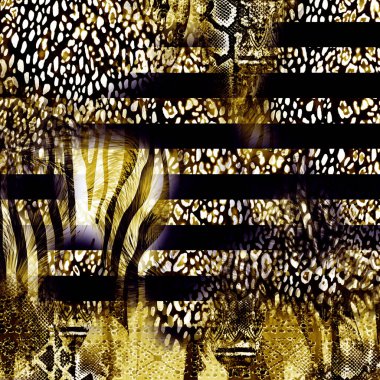 modern karışık baskı deseni, tekstil tasarımı