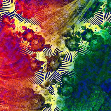 Karışık iz kalıpları, zincirli leopar deseni