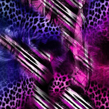 modern karışık baskı deseni, tekstil tasarımı