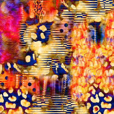 yastık desenleri, kolaj desenleri