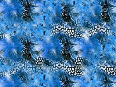 Tekstil moda izleri, renkli kumaş desenleri.