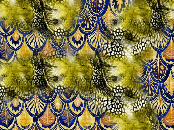 Tekstylne Wzory Modowe Kolorowe Wzory Tkanin — Zdjęcie stockowe