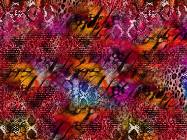 Tekstil moda baskıları, modern kumaş desenleri