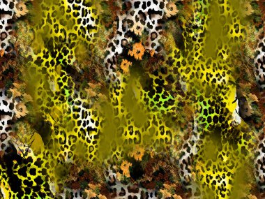 Tekstil moda baskıları, modern kumaş desenleri