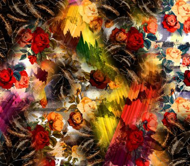 Kumaş desenler, modern moda tasarımları.