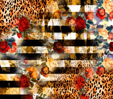 Kumaş desenler, modern moda tasarımları.