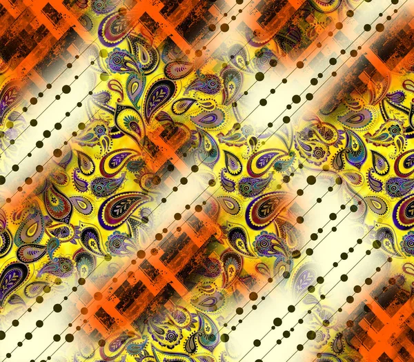 Colorful Animal Prints Fabric Patterns — Stock Photo, Image