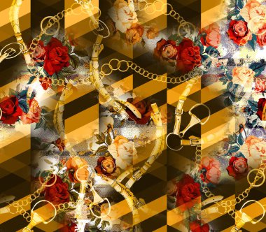 Moda kumaşı baskıları, modern desenler