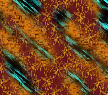 modern karışık baskı deseni, tekstil tasarımı