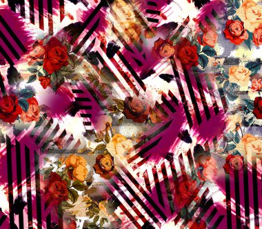 tekstil baskıları, moda kıyafet kalıpları