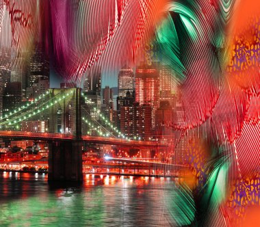 Renkli moda desenleri, tekstil desenleri