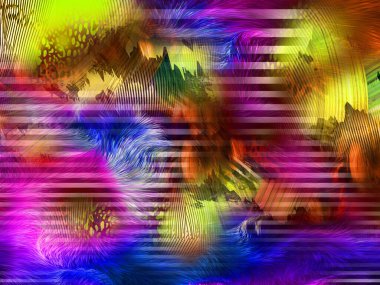 Yüzey Şablonları Çalışmaları ve Kolaj Moda Şablonları, Tekstil İzleri