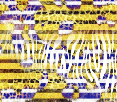 Renkli moda desenleri, tekstil desenleri