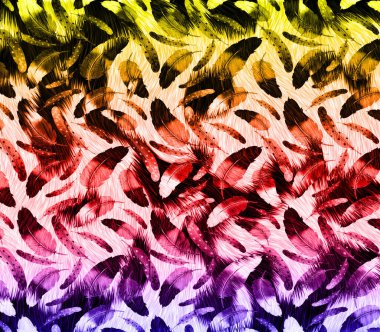 Renkli moda desenleri, tekstil desenleri