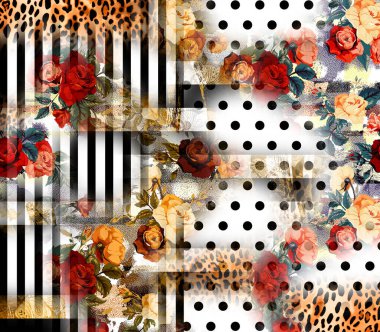 Tekstil desenleri, elbise tasarımları