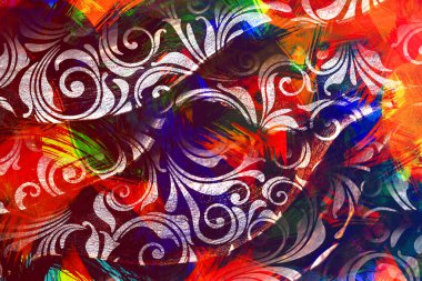 soyut desen, modern tasarım, kumaş baskı deseni, tekstil deseni, dijital baskı deseni, renk izleri, kolaj izleri, tekstil desenleri, soyut, arka plan, model, retro