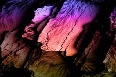 tekstil kumaş baskı tasarımı, siyah arkaplan dokusu, tasarım, yatay fotoğraf, arkaplan soyut, rengarenk manzara, desen, soyut, moda tasarımı baskıları