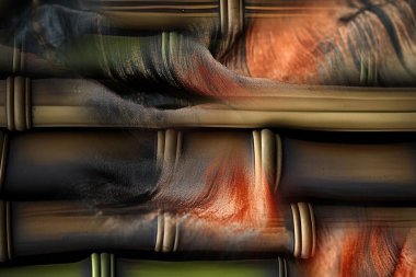 3D, tekstil kumaş baskı tasarımı, siyah arkaplan dokusu, tasarım, yatay fotoğraf, arka plan soyut, çizim, renkli manzara, desen, soyut, moda tasarımı baskıları