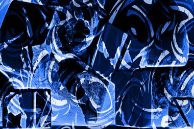 Fraktal illüstrasyon baskıları. Renkli Psikedelik Soyut Desen. Soyut geometrik girdap fraktal.Tie Dye Arkaplan. Dalga deseni. Tekstil kumaş deseni. Modern renk baskısı.