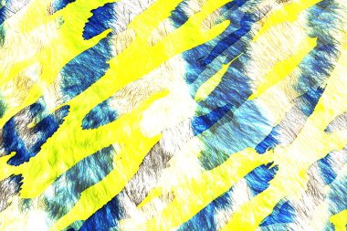 Fraktal illüstrasyon baskıları. Renkli Psikedelik Soyut Desen. Soyut geometrik girdap fraktal.Tie Dye Arkaplan. Dalga deseni. Tekstil kumaş deseni. Modern renk baskısı.