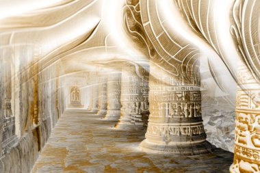 Fraktal illüstrasyon baskıları. Renkli Psikedelik Soyut Desen. Soyut geometrik girdap fraktal.Tie Dye Arkaplan. Dalga deseni. Tekstil kumaş deseni. Modern renk baskısı.