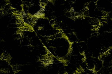 Güzel, parlak ve soyut şekilleri olan yaratıcı bir model. Her türlü tasarım için renkli bir doku. Grafik olarak soyut bir arkaplan. Çağdaş sanat. Modern moda. Soyut moda baskısı.