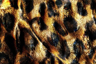 Güzel, parlak ve soyut şekilleri olan yaratıcı bir model. Her türlü tasarım için renkli bir doku. Grafik olarak soyut bir arkaplan. Çağdaş sanat. Modern moda. Soyut moda baskısı.