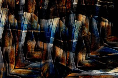 Tasarım için çizgilerin ve dalgaların soyut arka planı, soyut dalga arkaplanı ve desen tasarımı, Yaratıcı Kravat Boyası. Dirty Art Banner. Tekstil baskısı. Kağıt Grafik Boyalı. Rustik Fırça Boyası. Grafik Boyalı. Tekstil kumaş izleri