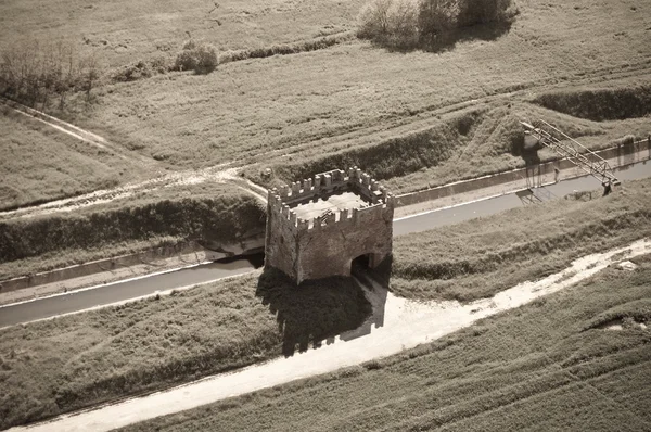 Val di Chiana w Toskania - Włochy — Zdjęcie stockowe