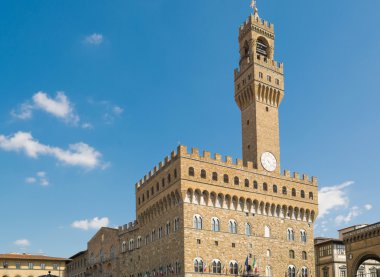 Piazza della Signoria Floransa'da Palazzo Vecchio